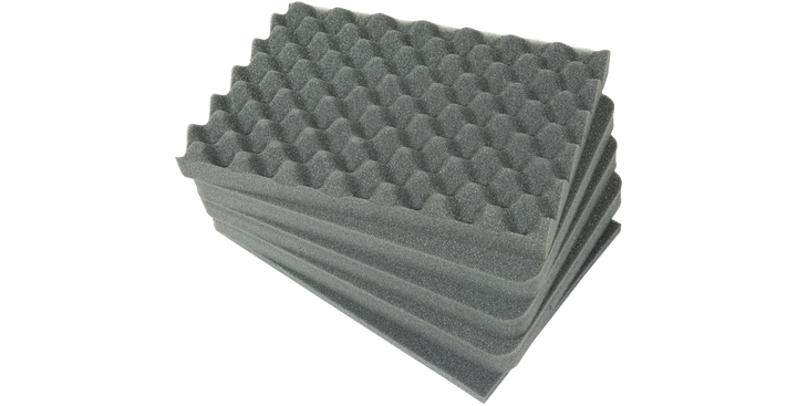 SKB SKB iSeries 1510-6 Replacement Cubed Foam (Black) - Cases & Transport Accessories