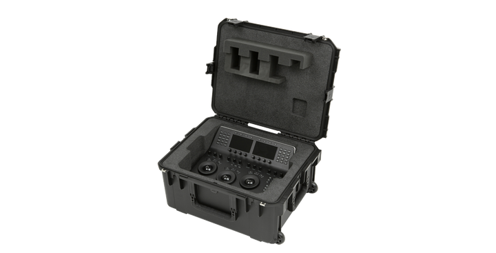 SKB SKB 3i-221710BM1 iSeries 2217-10 Blackmagic Design ATEM CCP, ATEM 1 M/E Adv Panel or DaVinci Mini Panel Case (Black, Pre-Cut Foam) - Cases & Transport Accessories