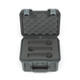 SKB SKB iSeries 0907-6 Six Mic Case (Black, Pre-Cut Foam) - Microphone Cases