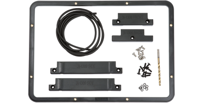 SKB SKB iSeries 1309 Panel Mounting Ring Kit (Black) - Cases & Transport Accessories
