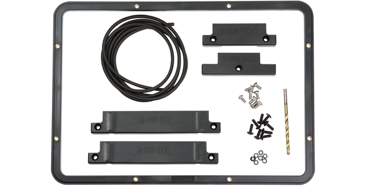 SKB SKB iSeries 1309 Panel Mounting Ring Kit (Black) - Cases & Transport Accessories