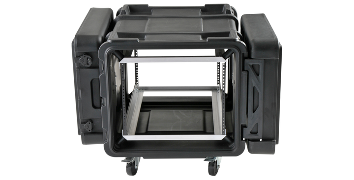 SKB SKB 3SKB-R908U30 rSeries 8U Shock Rack (Black) - Cases & Transport Accessories