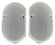 Electro-Voice Electro-Voice EVID-6.2W 2 x 6in 2-Way Surface Speaker (Pair) - 8Ω - White