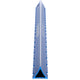 MusicNomad Tri-Beam 3-in-1 Straight Edge Tool with 2 Notched & 17.6in Sides