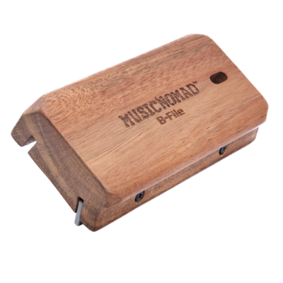 MusicNomad Fret Beveling File (B-File) with 23° & 3° File Angles