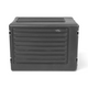 SKB SKB 1SKB-R8SW 8U rSeries Shallow Rolling Rack (Black) - Cases & Transport Accessories