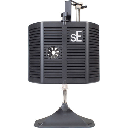 SE Electronics GUITARF Portable Isolation Filter for Dual Micing of Guitar Amplifiers – three-quarter left view