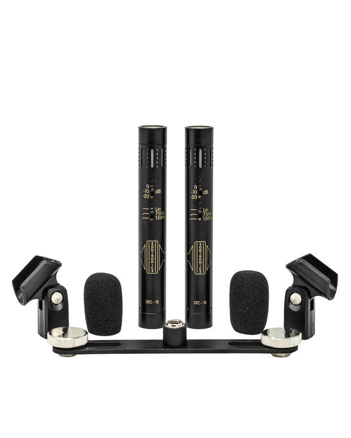 Sontronics Sontronics STC-1S - Matched Stereo Pair of Condenser Microphones (Black)