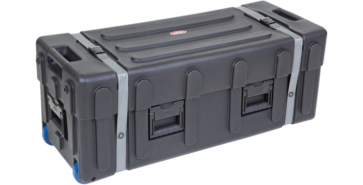 SKB SKB 1SKB-DH4216W Large Drum Hardware Case with Wheels (Black) - Instrument Cases
