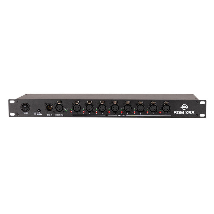 ADJ 8-Way DMX & RDM Data Splitter with 5-Pin XLR