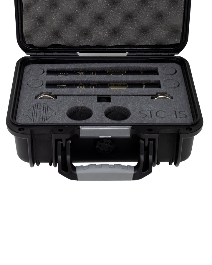 Sontronics Sontronics STC-1S - Matched Stereo Pair of Condenser Microphones (Black)