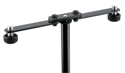 K&M K&M 23510 Black Microphone Bar
