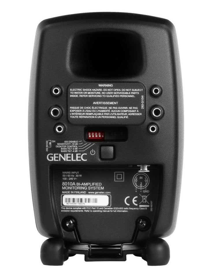 Genelec Genelec 8010A 3" Active Studio Monitor (Black)