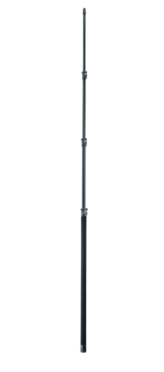 K&M K&M 23783 Black Microphone Fishpole