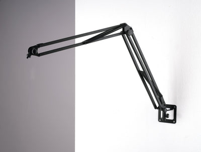 K&M K&M 23856 Black Microphone Wall Mount