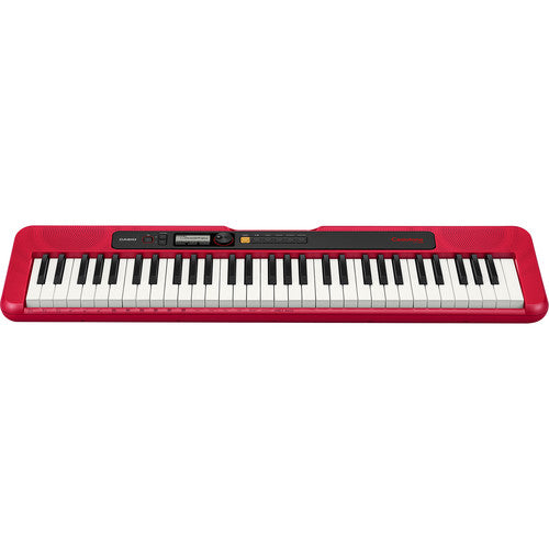 Casio CT-S200RD 61-Key Portable Keyboard (with Stand and Bench) - Electric Pianos