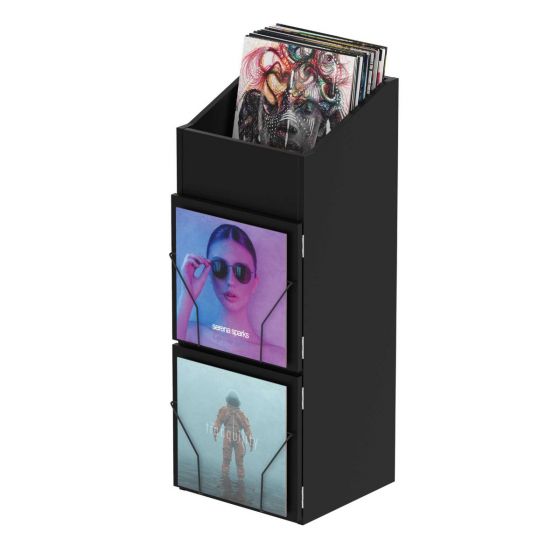 Glorious RECORD-DOOR-BLK Record Box Display Door - Black