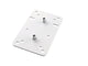K&M K&M 24352 White Adapter Panel