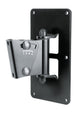 K&M K&M 24481BLACK Speaker Wall Mount