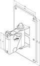 K&M K&M 24481 White Speaker Wall Mount
