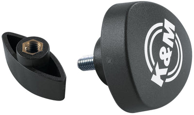 K&M K&M 24621 Black Crossbar Screws