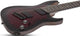 Schecter Omen Elite-8 Multiscale 8-String Electric Guitar (Black Cherry Burst)