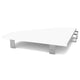 Glorious MODULAR-SIDE-ADAPT Modular Side Rack Adapter For Workstation to a Workbench (White)