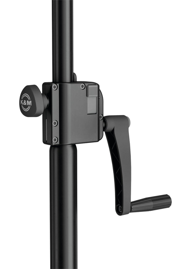 K&M K&M 24740 Black Speaker Stand