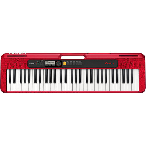 Casio CT-S200RD 61-Key Portable Keyboard (with Stand and Bench) - Electric Pianos