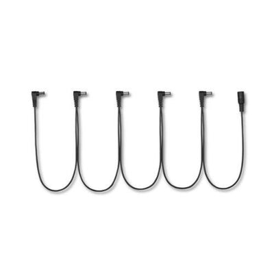 Outlaw Effects 9V Daisy Chain Cable (5-Way, Right Angle) - Cable Accessories