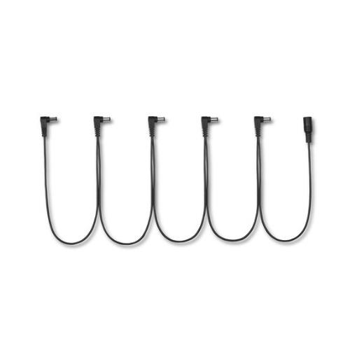 Outlaw Effects 9V Daisy Chain Cable (5-Way, Right Angle) - Cable Accessories