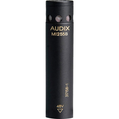 Audix M1255B Audix Microphones Miniaturized Supercardioid Condenser Microphone with RFI Immunity