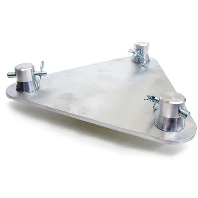 Global Truss F23-TR-96129 Aluminum Base Plate for F23 - 8.5in x 8.5in