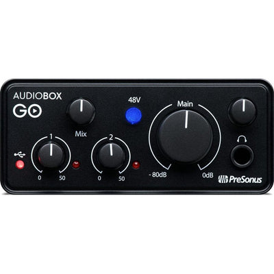 PreSonus Audiobox GO Ultra-Compact 2x2 Audio Interface