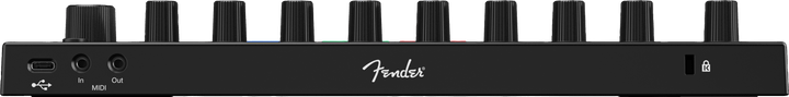 Fender Motion 16 Pad & Transport MIDI Controller - rear connectivity view