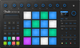 Fender Motion 16 Pad & Transport MIDI Controller - front view