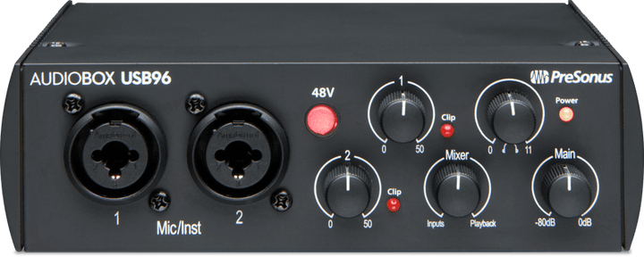 PreSonus Audiobox 96K COMPLETE Hardware/Software Recording Bundle (25th Anniversary)