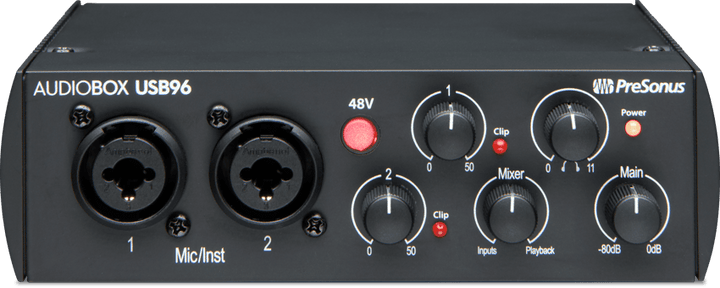 PreSonus PreSonus AudioBox 96K Complete Recording Bundle (25th Anniversary) (Open Box)