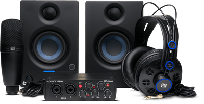 PreSonus Audiobox 96K COMPLETE Hardware/Software Recording Bundle (25th Anniversary) (Open Box, Brand New)
