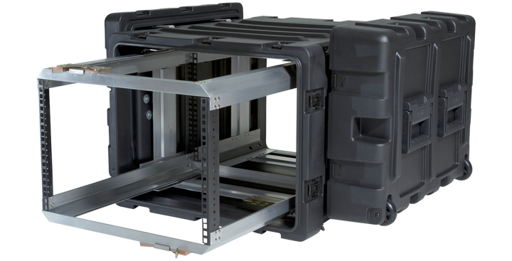 SKB SKB 3RR-7U24-25B rSeries 7U Shock Rack (Black) - Cases & Transport Accessories