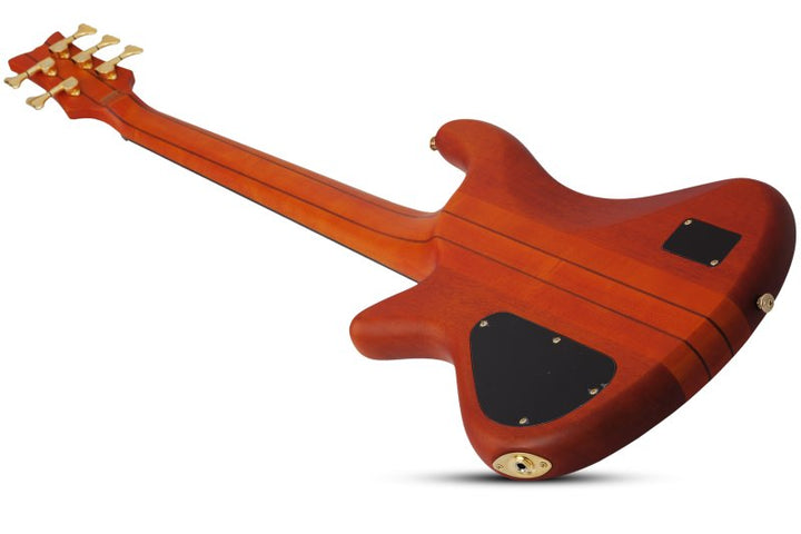 Schecter Stiletto Studio-5 FF Fanned Fret 5-String Electric Bass (Honey Satin)
