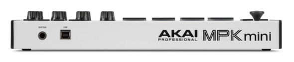 Akai Akai MPK Mini MK3 25-Key MIDI Keyboard and Pad Controller (White, Open Box)