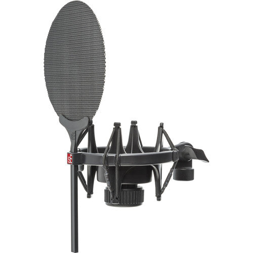 SE Electronics X1SVP X1 S Microphone with Shockmount and Cable Bundle – top view