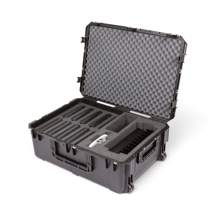 SKB SKB 3i-342412MXC iSeries 3424-12 Shure Microflex Wireless System Case (Black, Pre-Cut Foam) - Microphone Cases