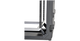 SKB SKB 3SKB-R12U20W rSeries 12U 20 Deep Rolling Shock Rack (Black) - Cases & Transport Accessories
