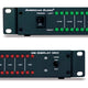 ADJ Rackmount LED dB display with RCA Input/Output - 19in