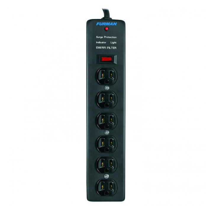 Furman Surge Suppressor (1x6) with 6 Outlets