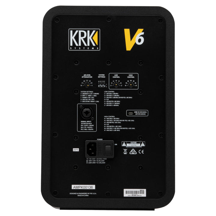 KRK KRK V6 Series Five Reference Studio Monitor (6")