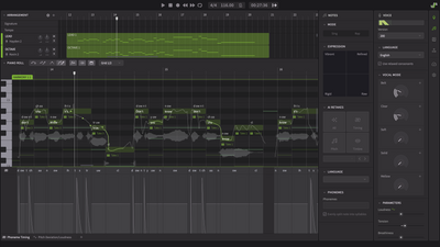 DREAMTONICS Dreamtonics Synthesizer V Pro Eng Bdl 3 Voices
