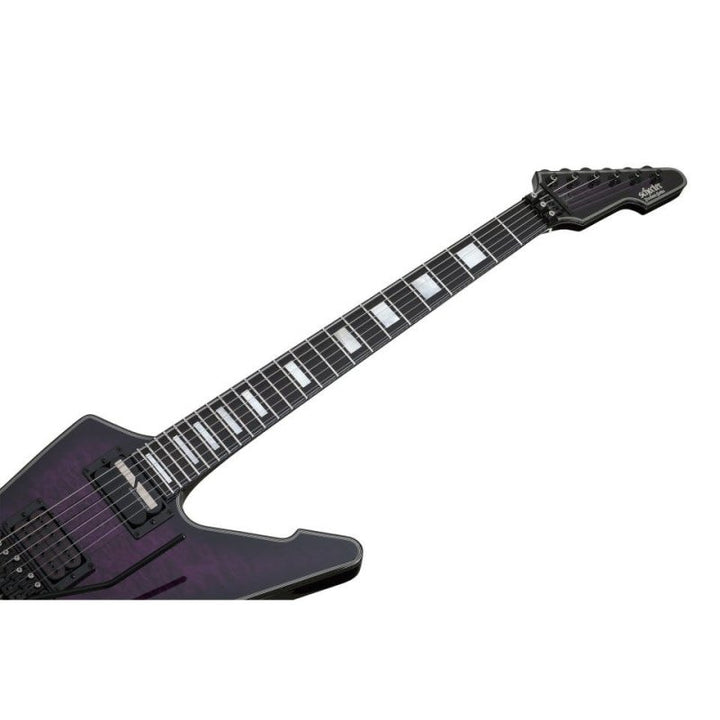 Schecter E-1 FR S Special Edition Electric Guitar (Right-Handed, Trans Purple Burst)